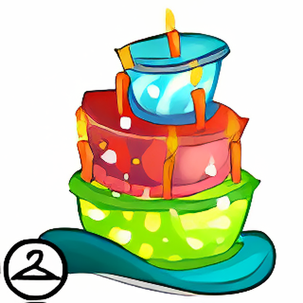 Topsy Turvy Cake Hat