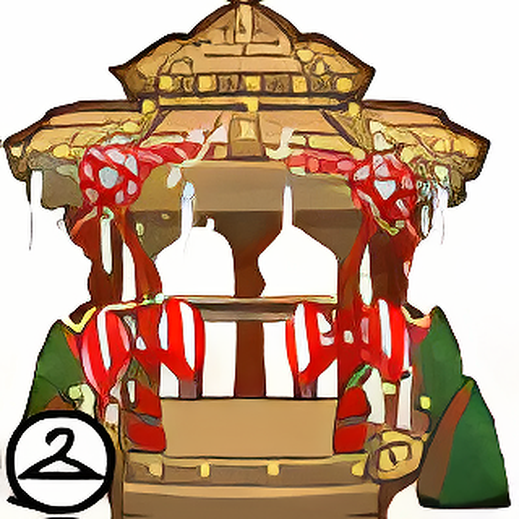 Lighted Holiday Gazebo