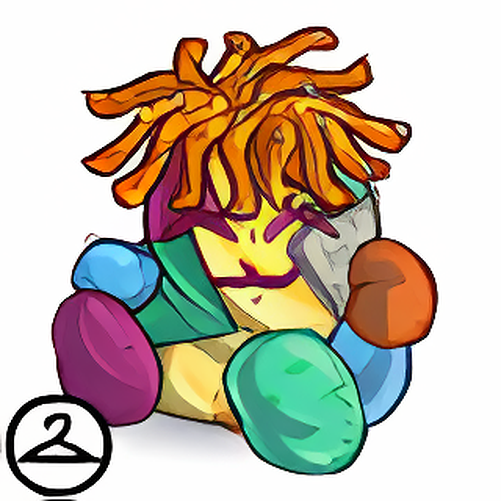 Patchwork Glitter Chia Plushie