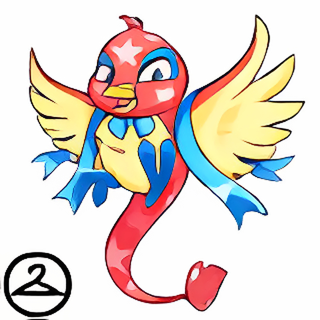 Prismatic Red: Celebratory Anniversary Pteri