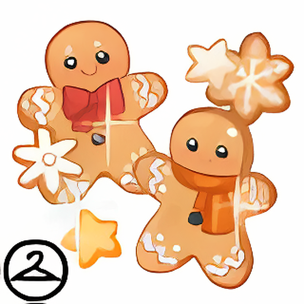 Baked Gingerbread Cookies Essence