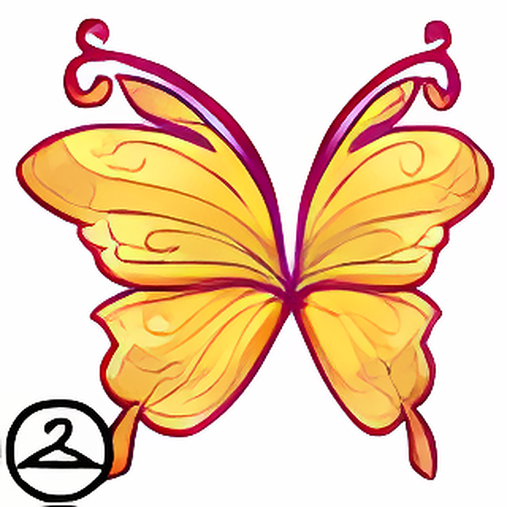 Dyeworks Yellow: Baby Summer Wings