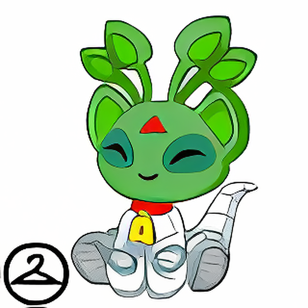 Alien Aisha Plushie Handheld
