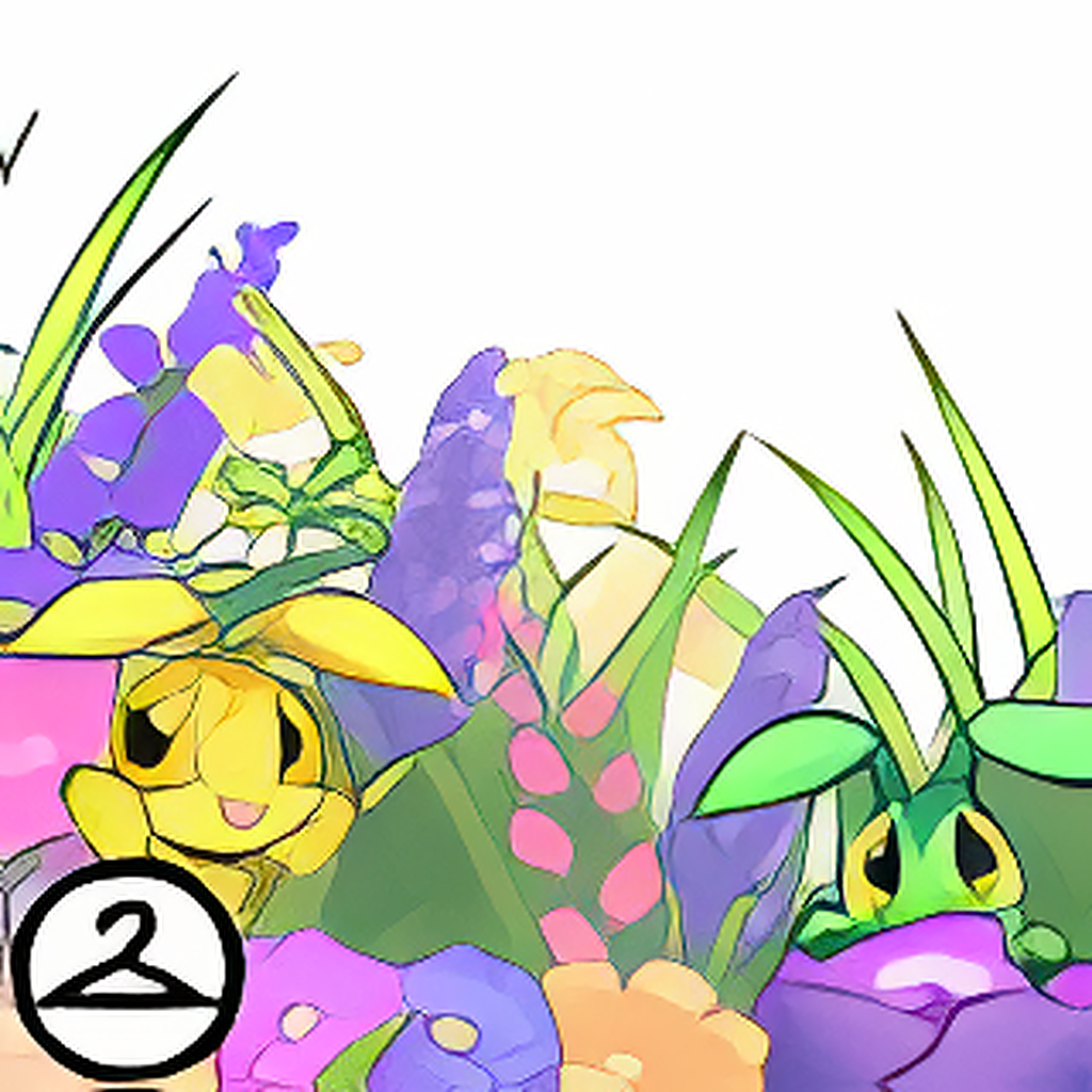 Wildflower Baby Rukis Foreground