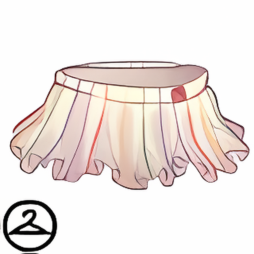 Swishy Rainbow Skirt
