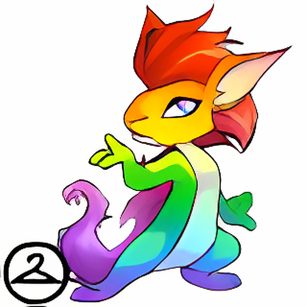 Adoring Rainbow Kyrii