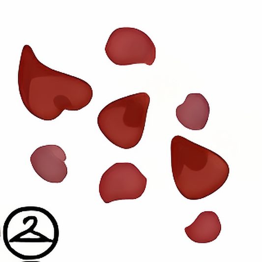Gentle Rose Petals in the Wind