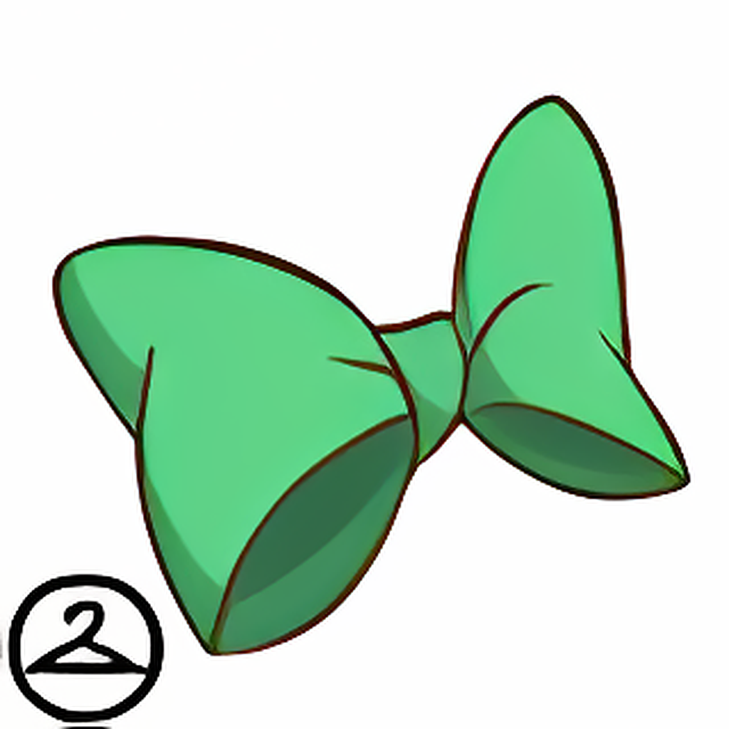 Dyeworks Green: Pastel Blue Hair Bow