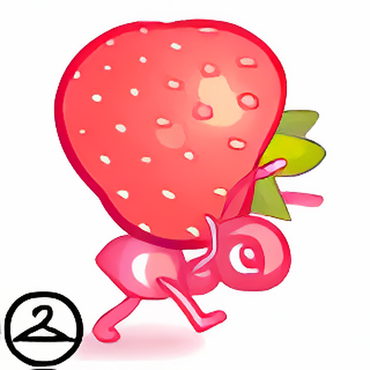 Veespa Strawberry Thieves Trinket