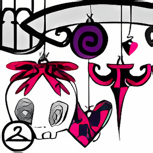 Deathly Valentines Garland