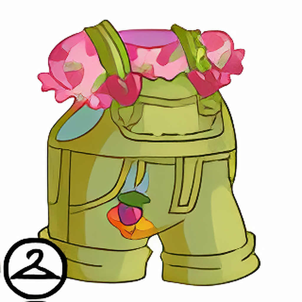 Strawberry Overalls