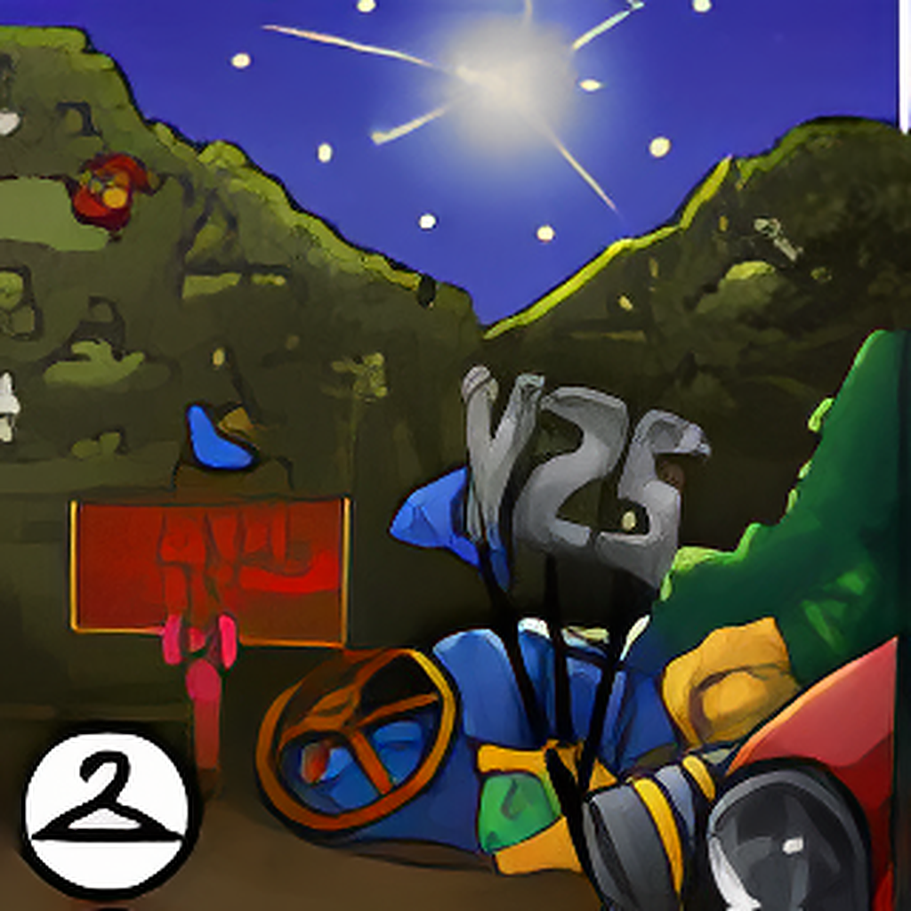 New Years at the Rubbish Dump Background
