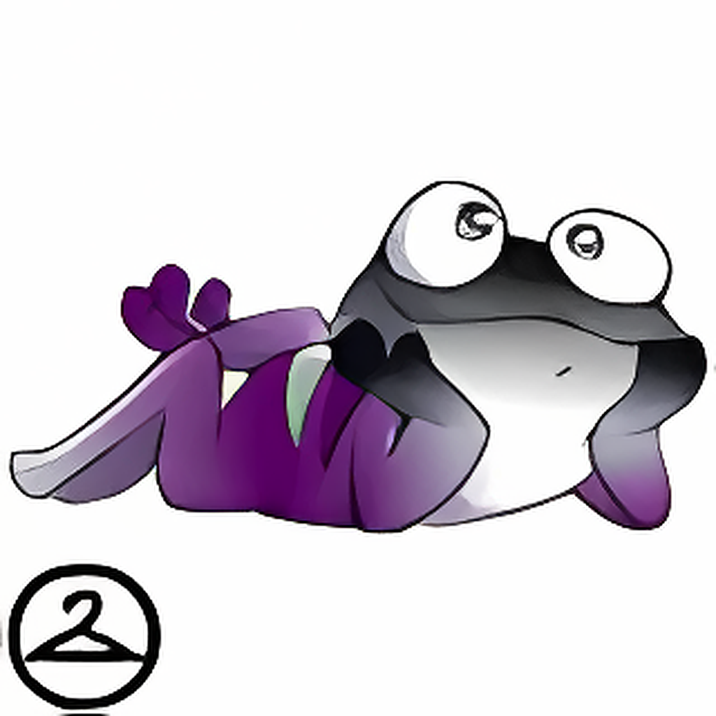 Prismatic Asexual: Adoring Rainbow Quiggle