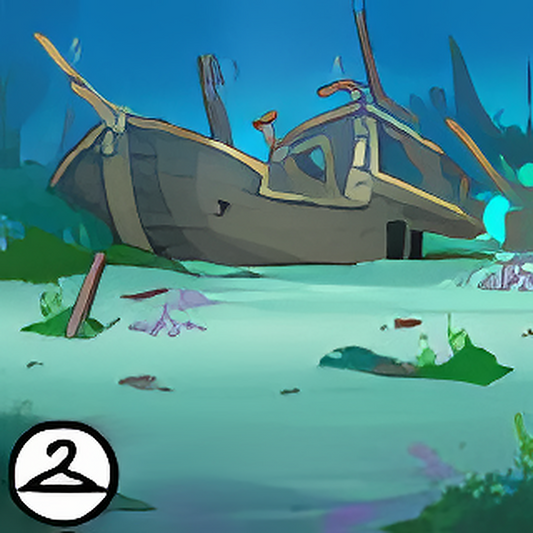 Maraqua Sunken Ship Background