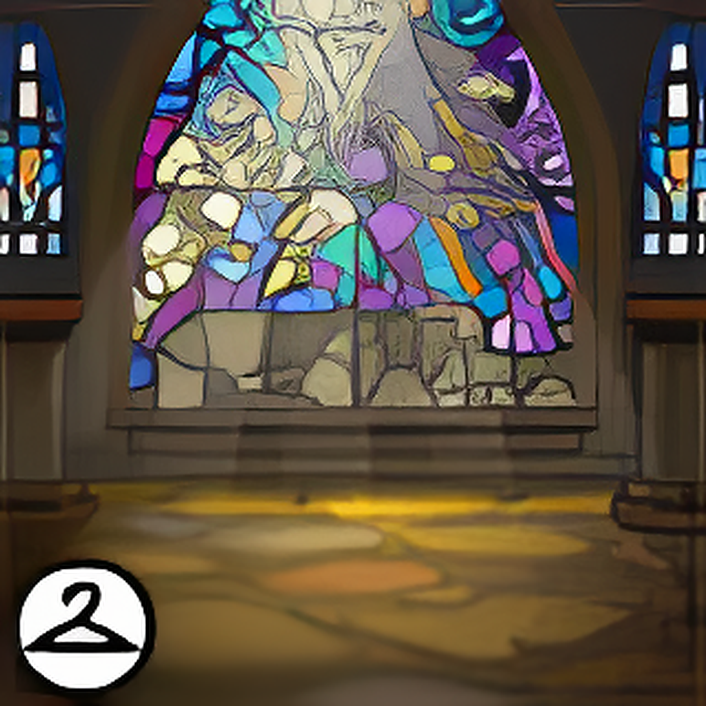 Stained Glass Window Background