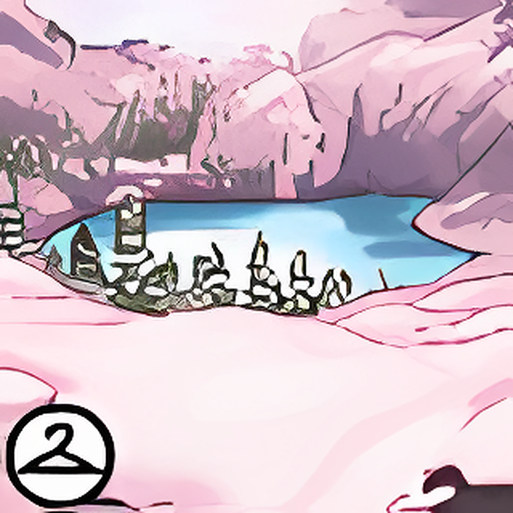 Dyeworks Pink: Winter Dream Background