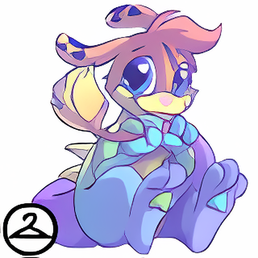 Prismatic Pastel: Adoring Rainbow Zafara