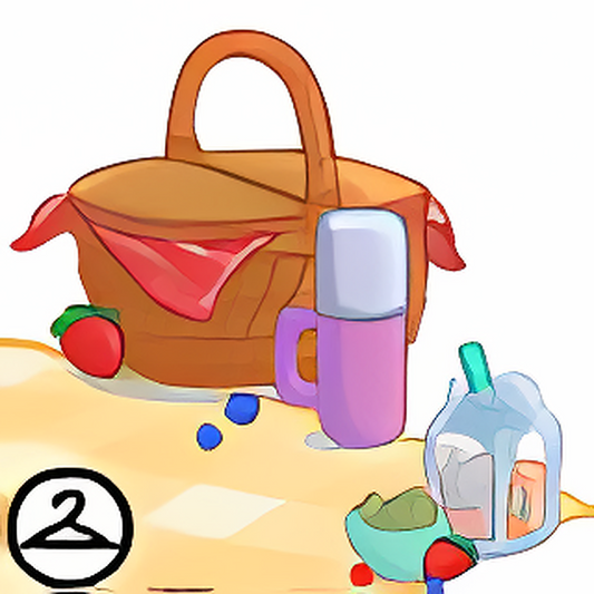 Snacking on a Picnic Blanket Trinket