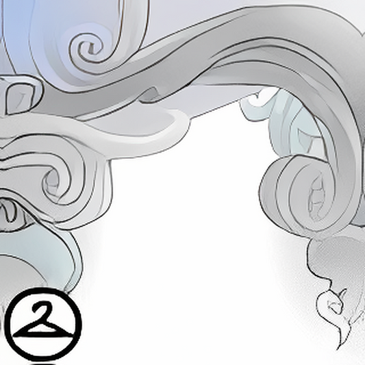 Dyeworks Grey: Ombre Cloud Garland