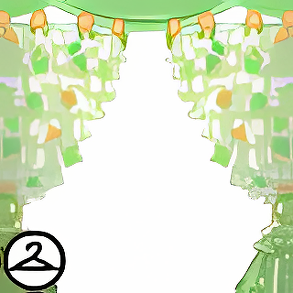 Dyeworks Green: Cupcake Curtains