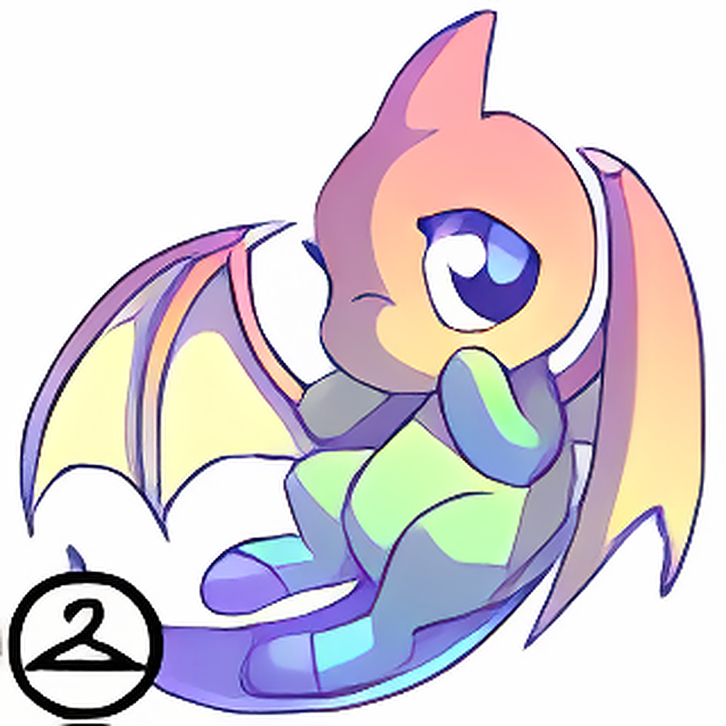 Prismatic Pastel: Adoring Rainbow Shoyru