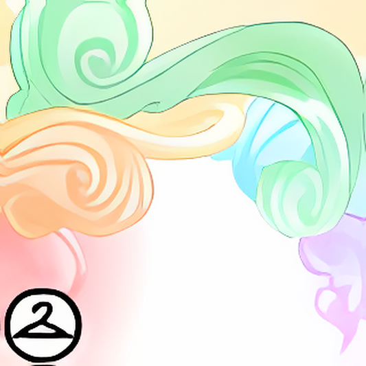 Dyeworks Pastel Rainbow: Ombre Cloud Garland