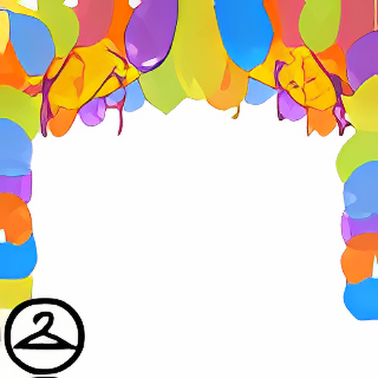 10th Birthday Balloon Garland