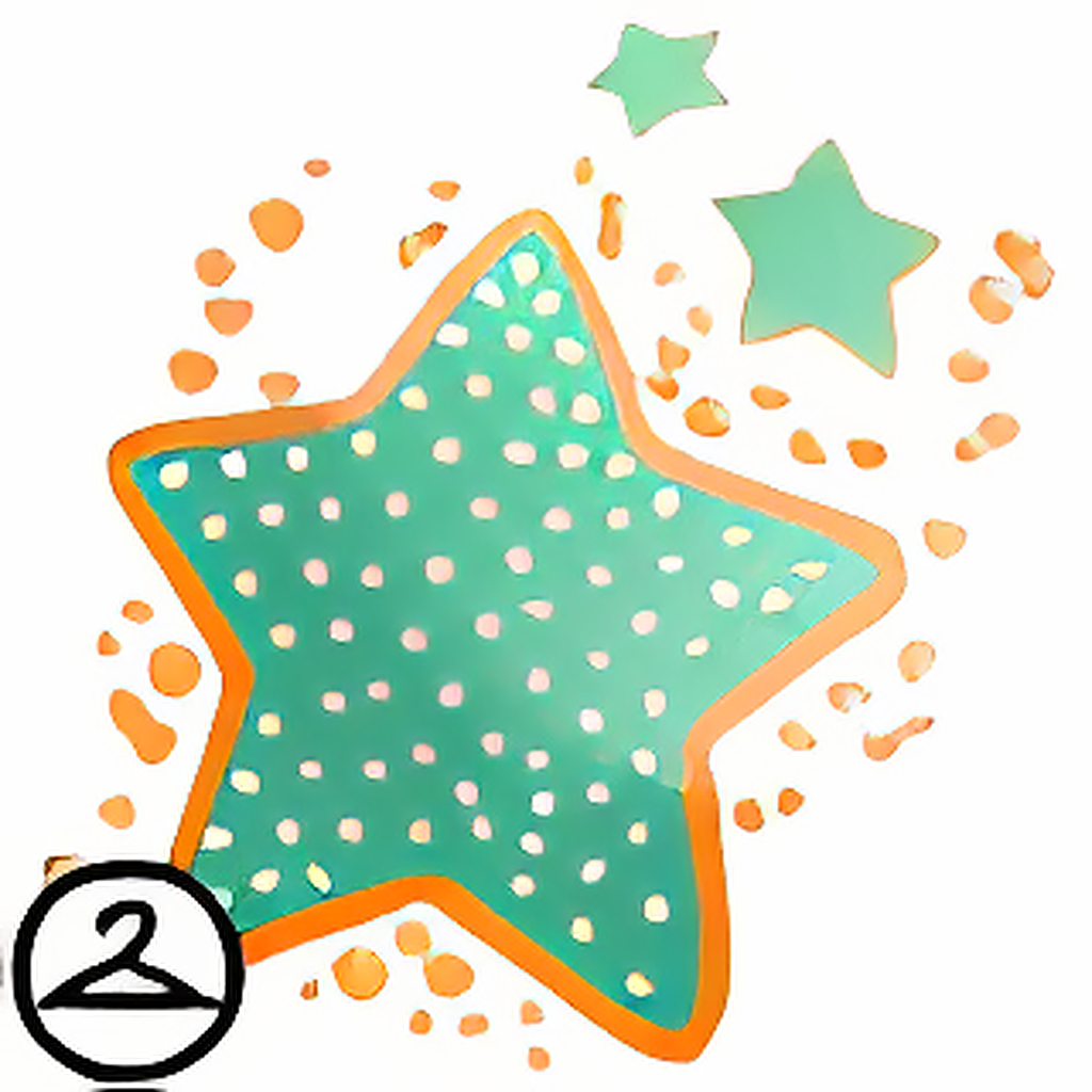Dyeworks Green: Stars and Glitter Face Paint