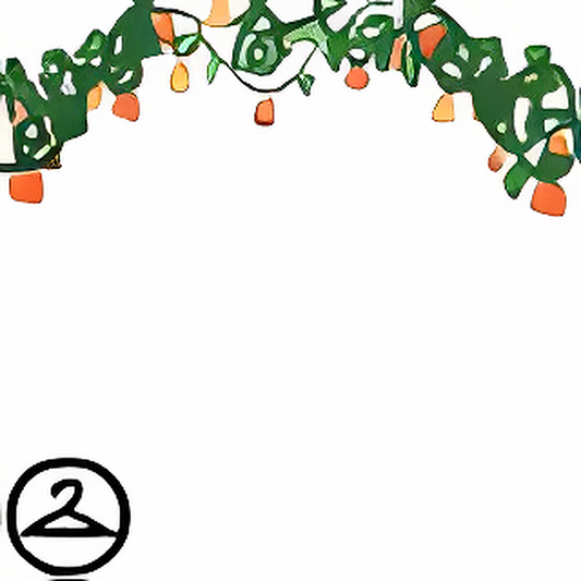 Candy Corn and Pumpkin Garland