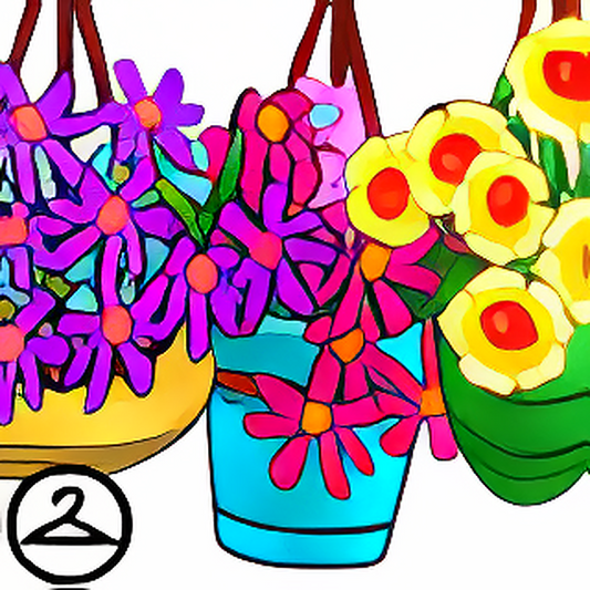 Hanging Potted Plants Garland