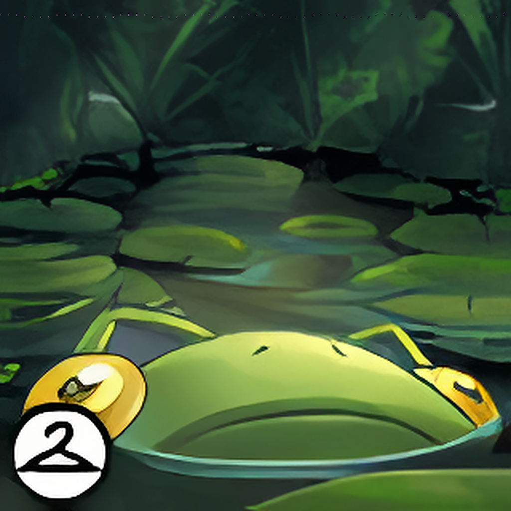 Standing on an Overgrown Greeble Petpet Background