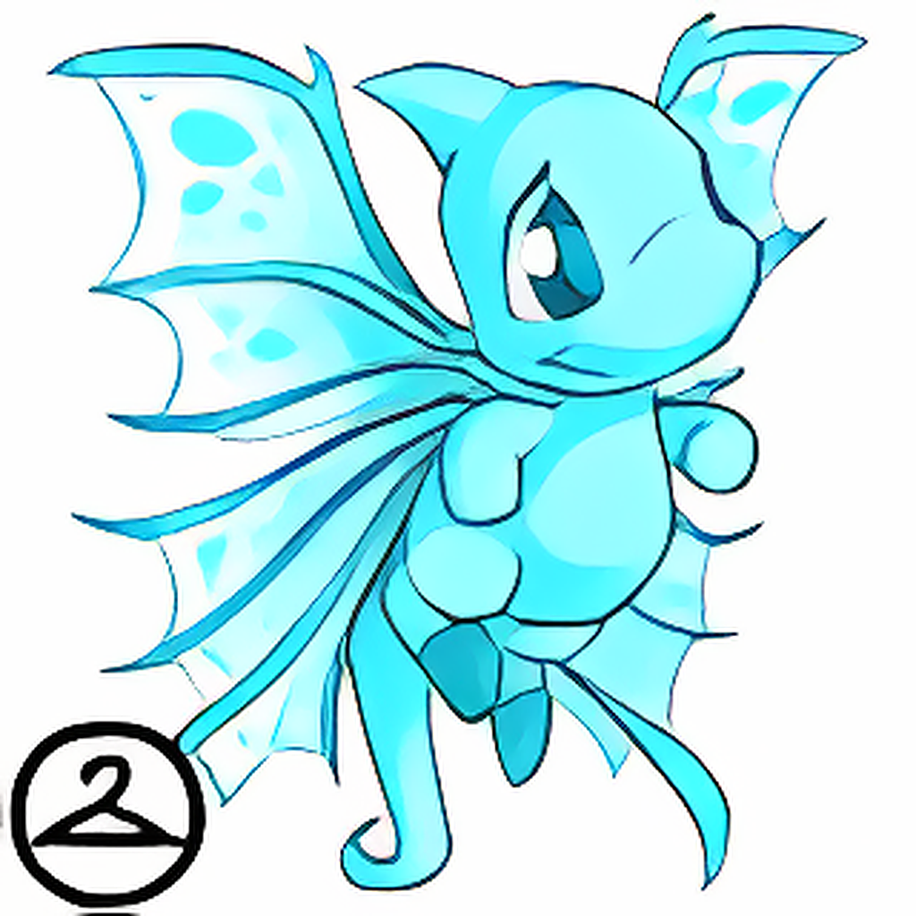 Prismatic Cyan: Nostalgic Faerie Shoyru