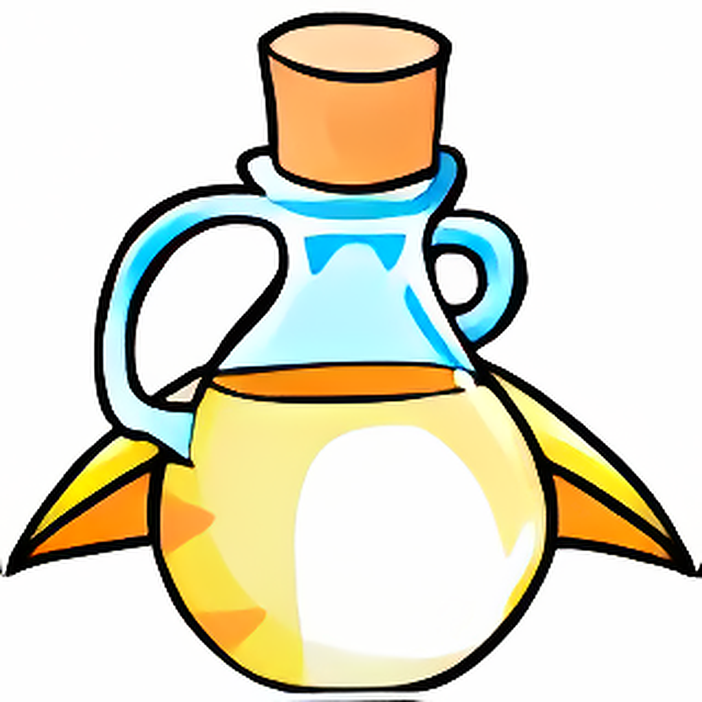 Yellow Poogle Morphing Potion