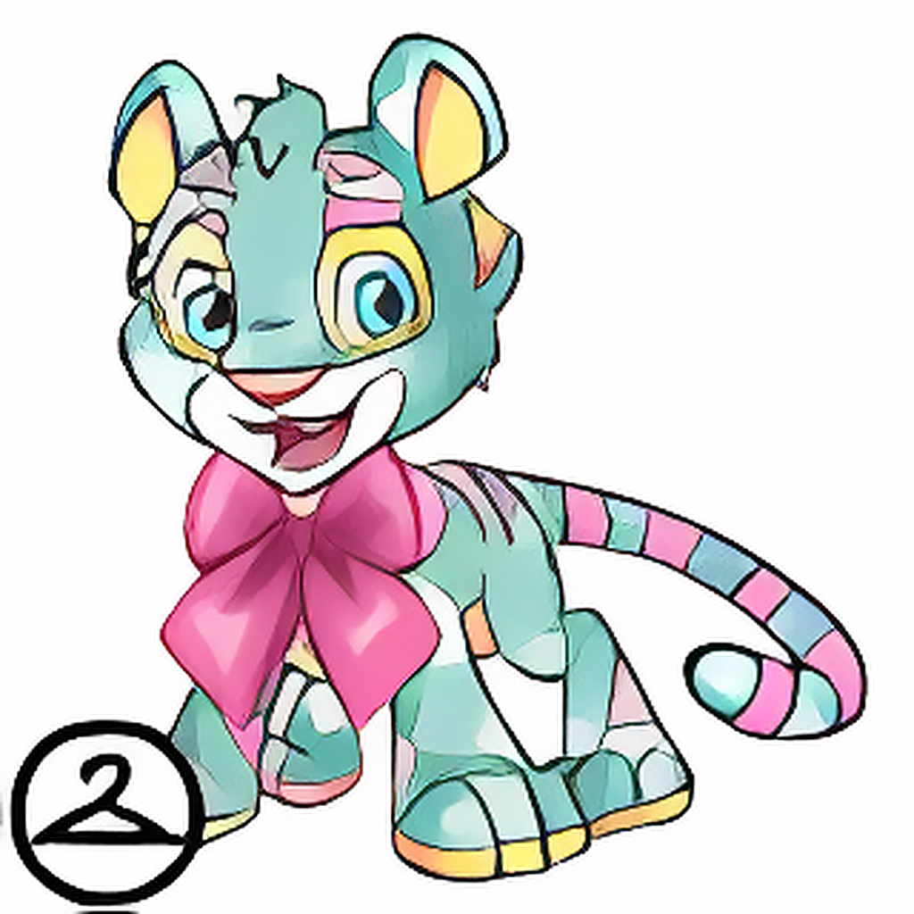 Prismatic Light Blue: Celebratory Anniversary Kougra