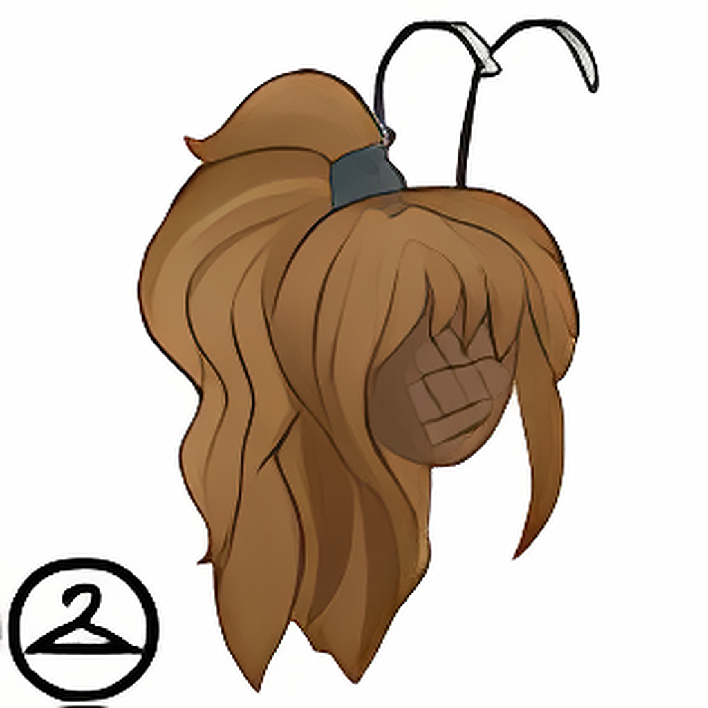 Dyeworks Brown: Grey Faerie Wig