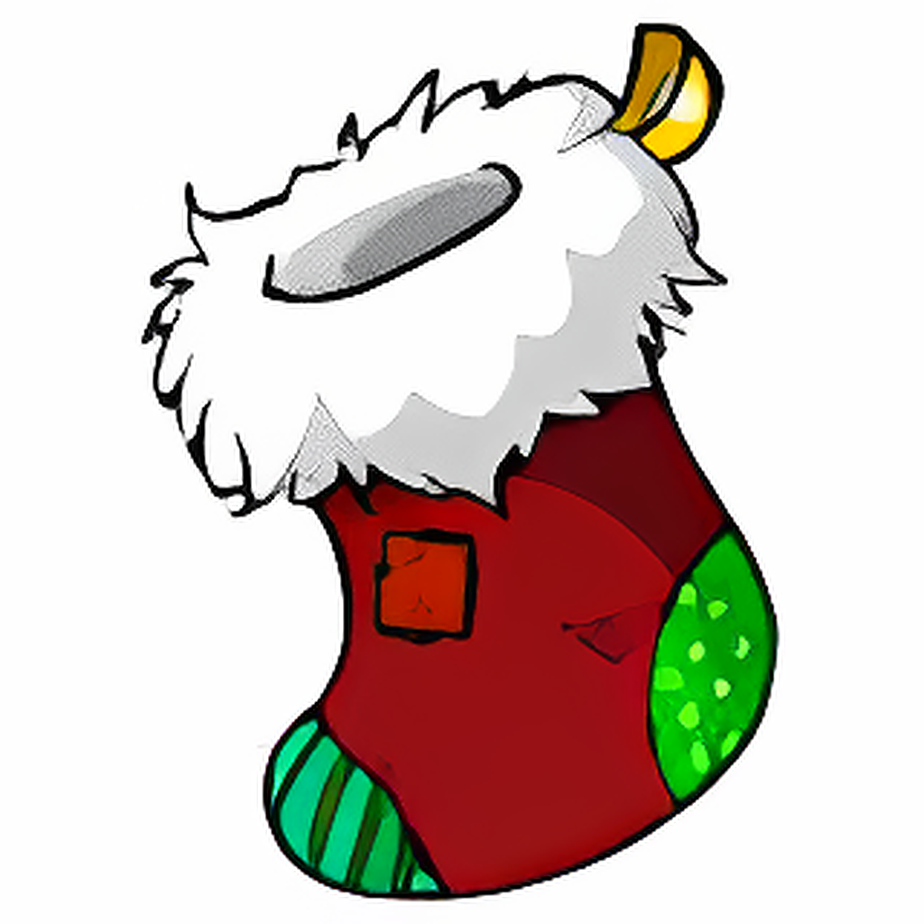 Patched Stocking