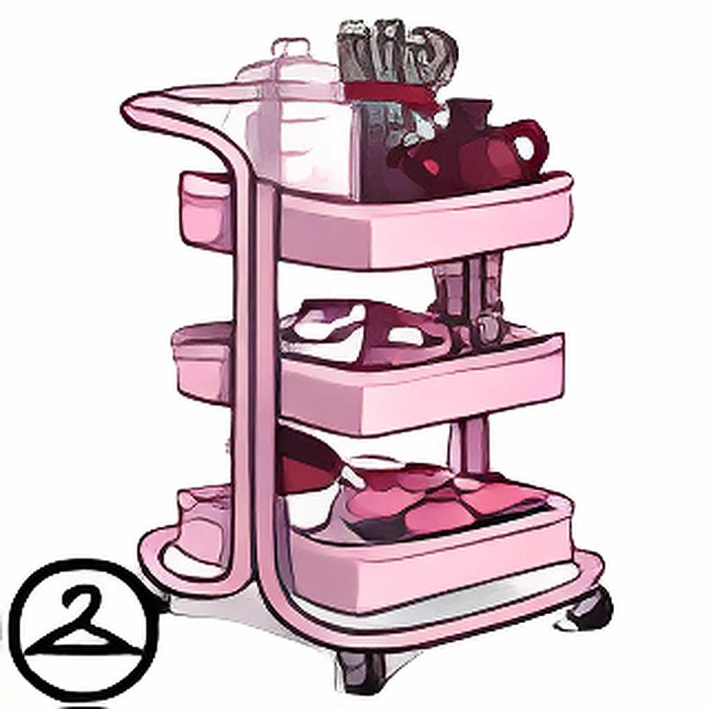 Pink Hot Chocolate Cart