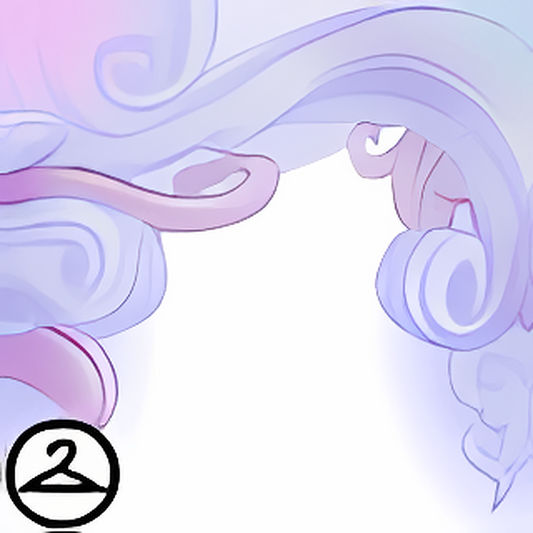 Dyeworks Purple: Ombre Cloud Garland