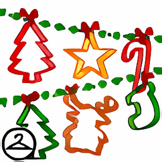 Holiday Cookie Cutter Garland