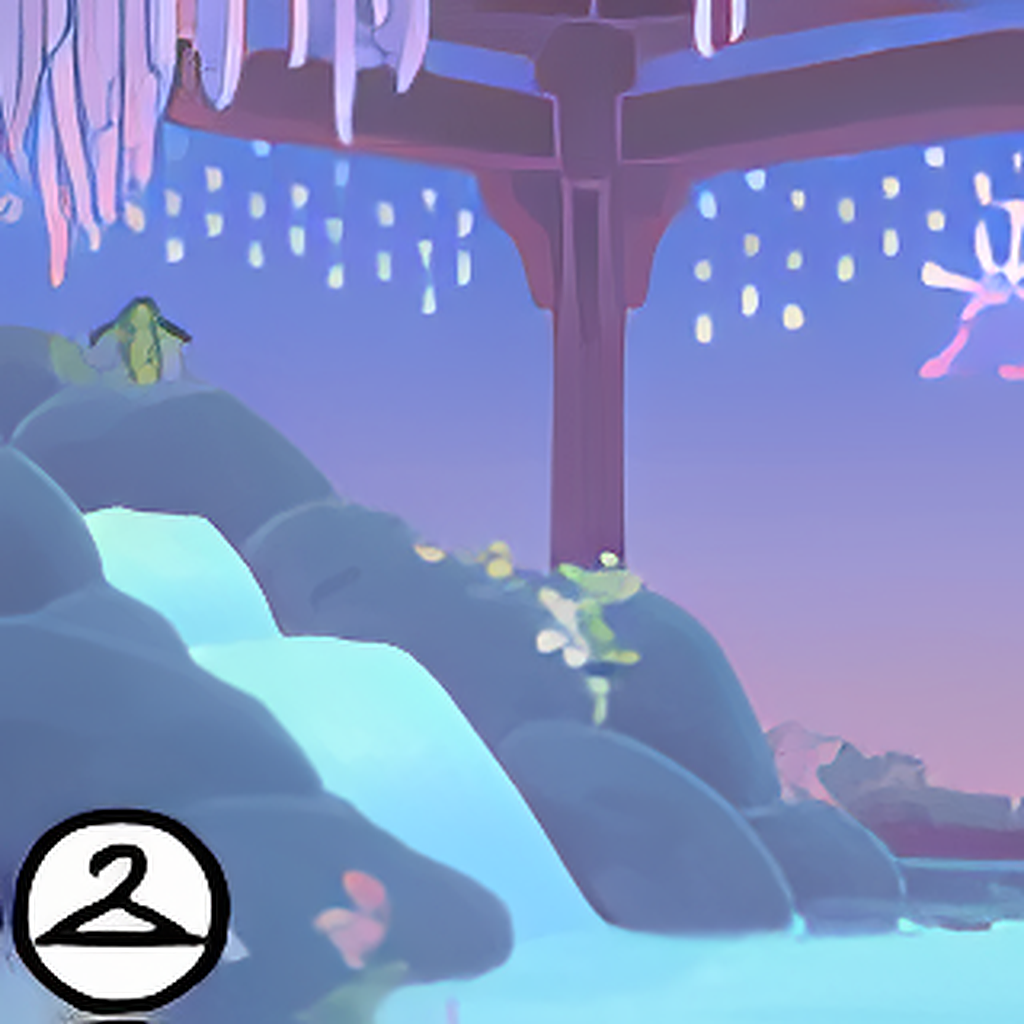 Serene Pond Background
