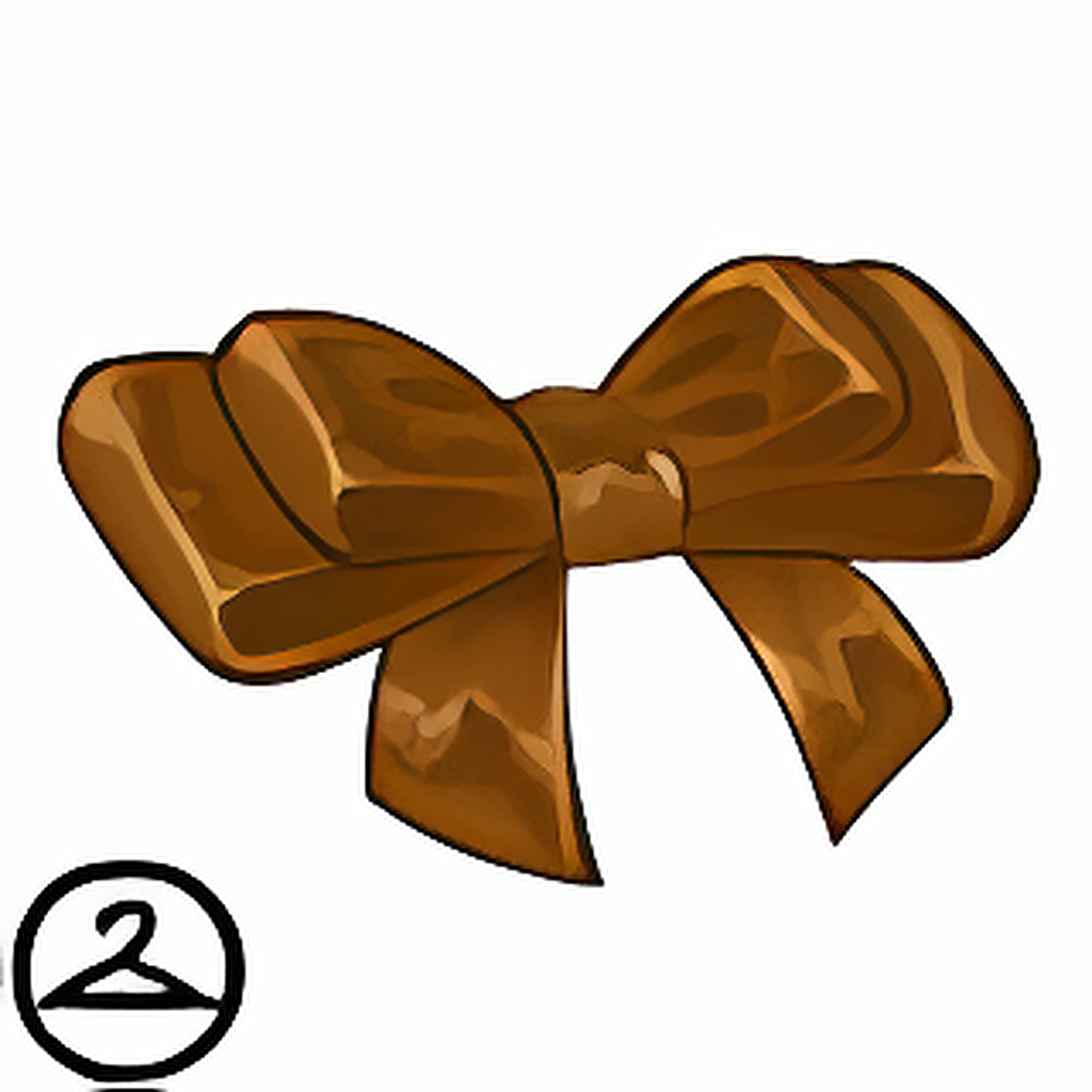 Dyeworks Brown: Mutant Pink Hair Bow