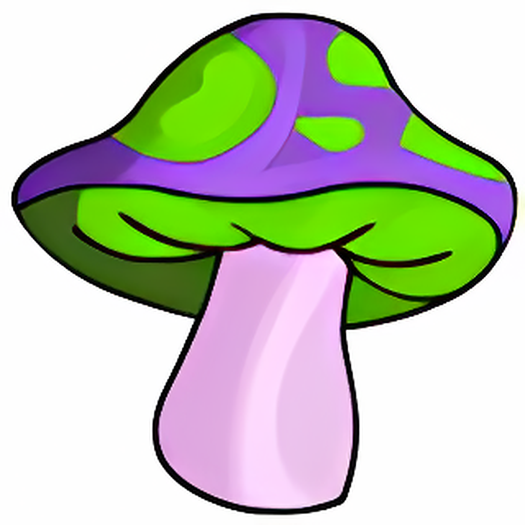 Purple Spotted Shroom