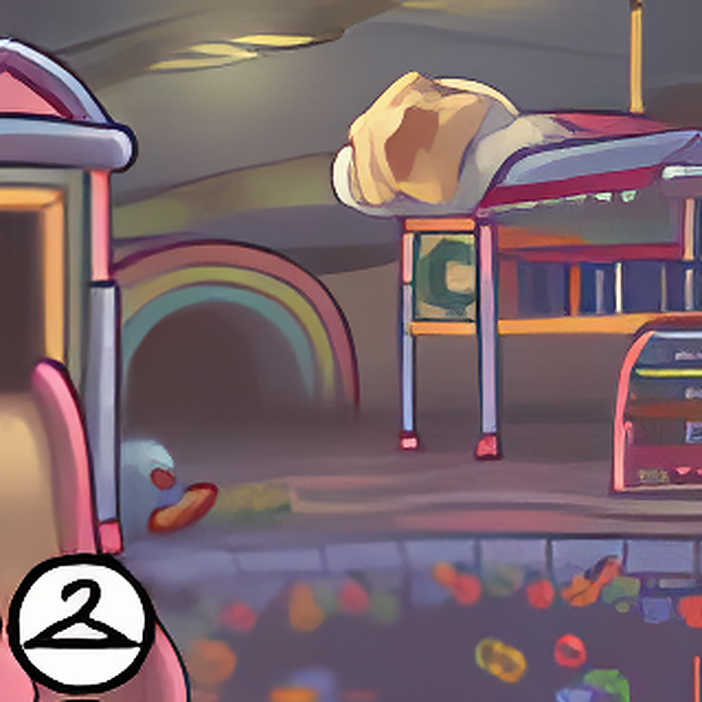 Uncanny Playground Background