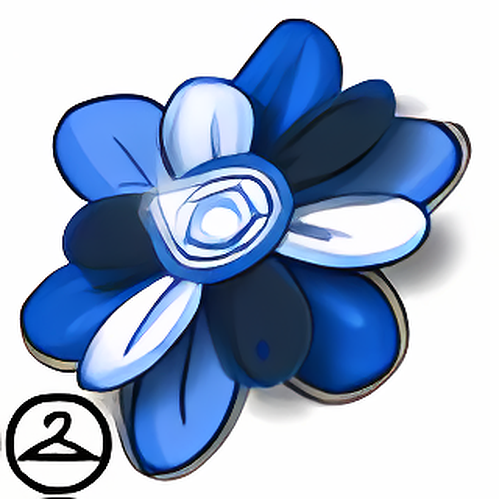 Winter Hair Flower