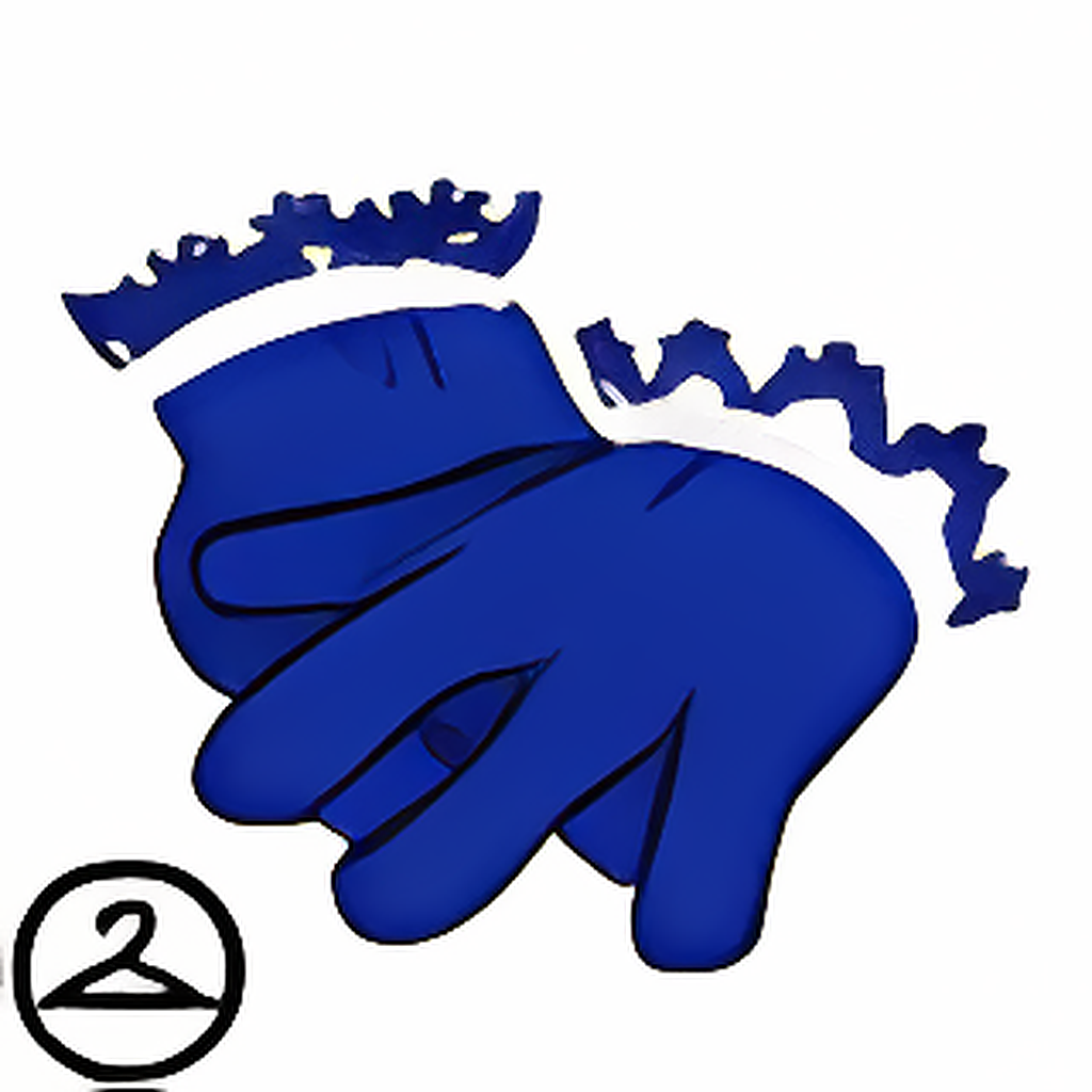 Dyeworks Blue: Wonderland Gloves