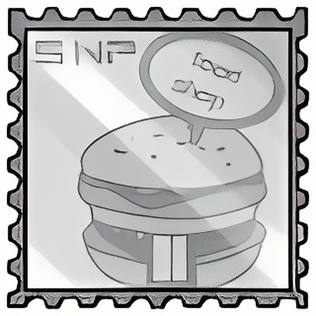 Foil Food Shop Stamp