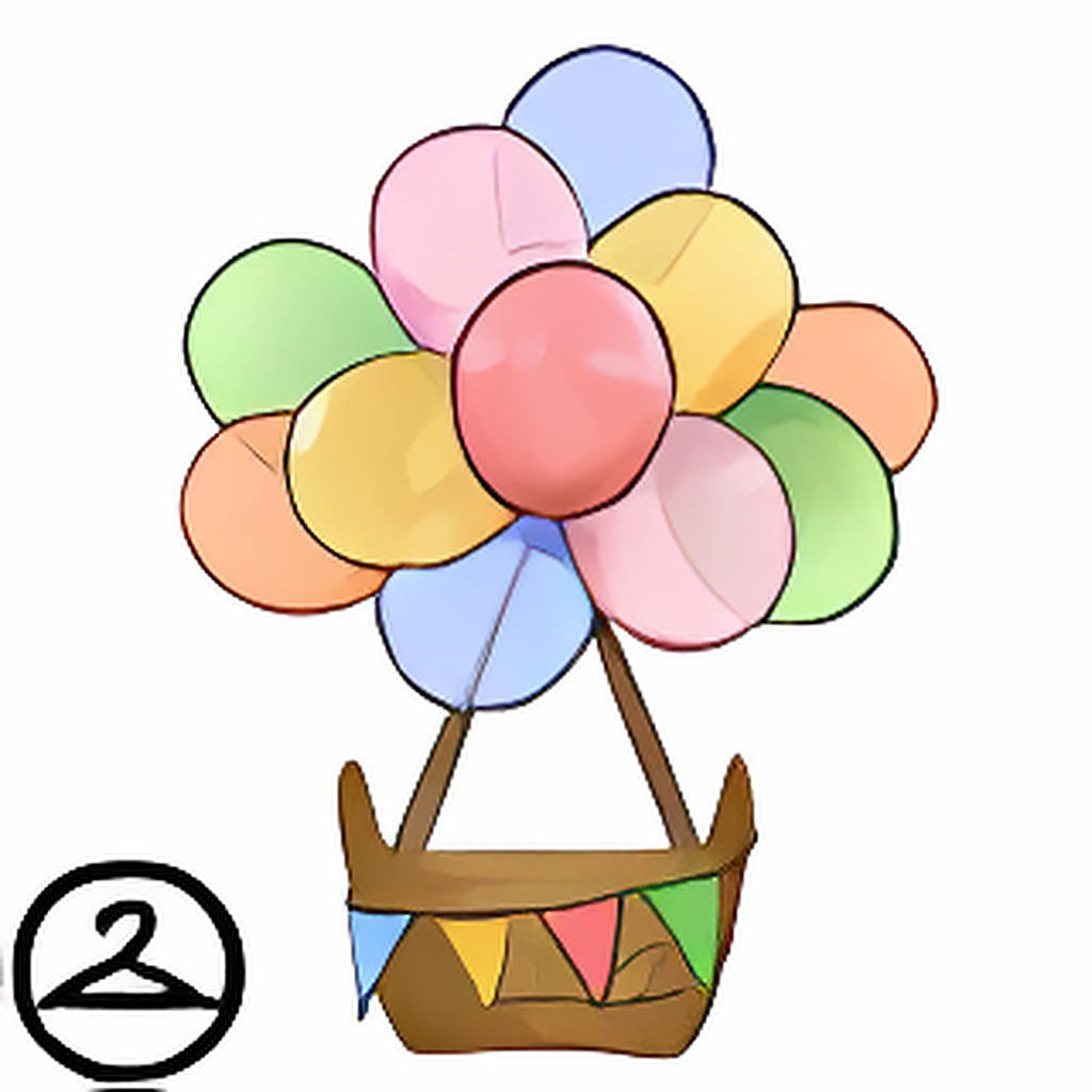 Baby Birthday Hot Air Balloon