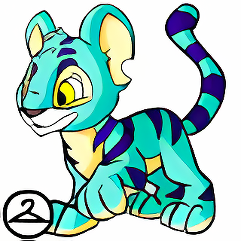 Nostalgic Blue Kougra