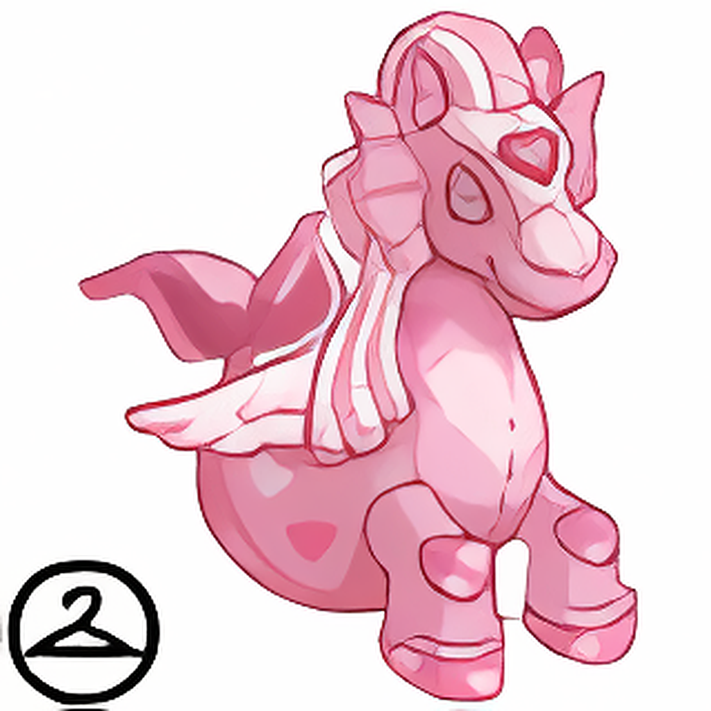 Valentine Plushie Peophin