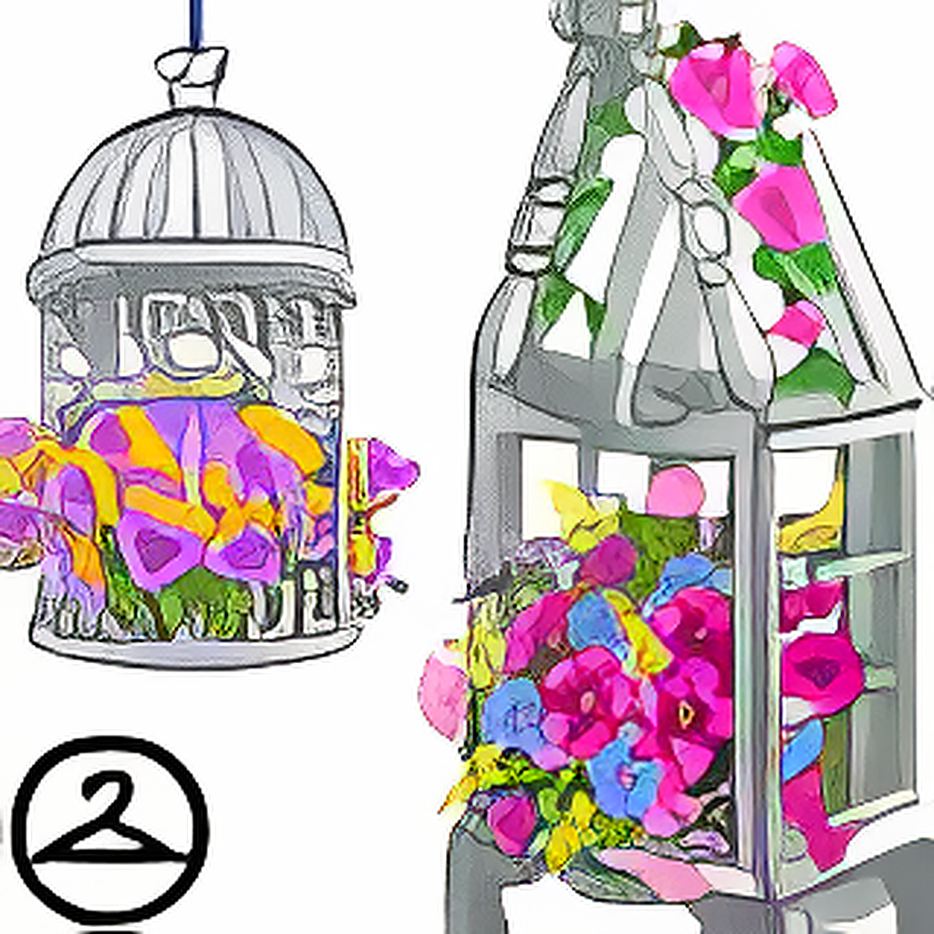 Romantic Cottage Planters